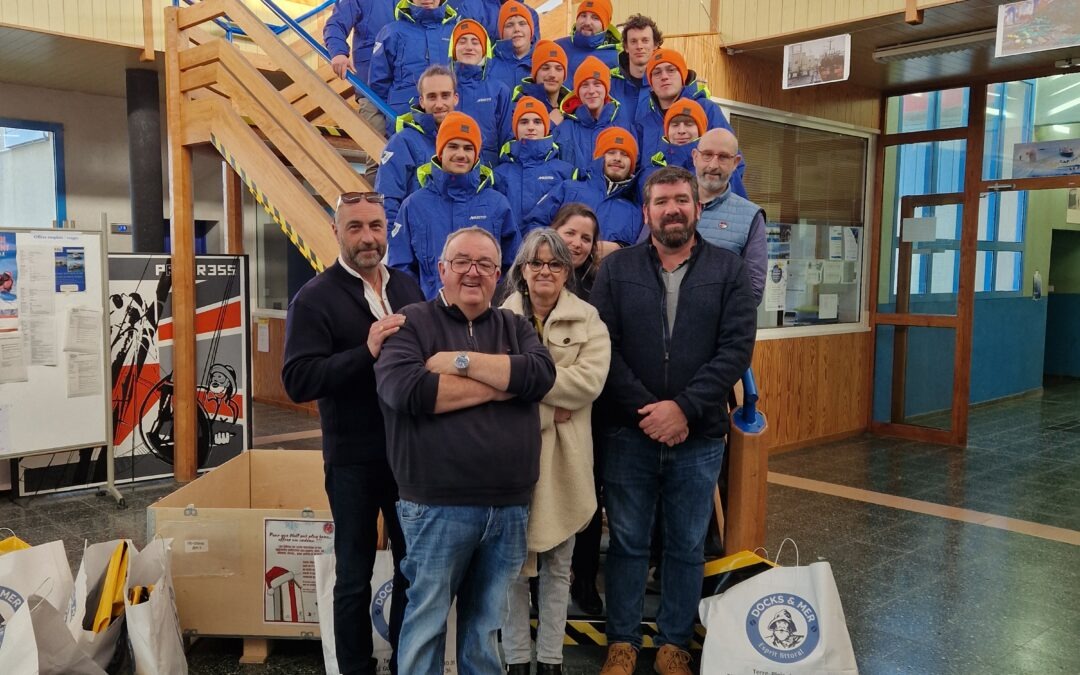 Remise des trousseaux aux Apprentis BAC PRO Conduite et Gestion De L’Entreprise Maritime